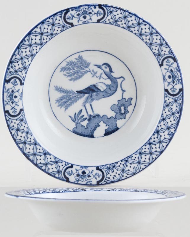 Fruit Saucer With Rim c1930s